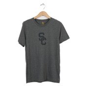USC Trojan Basics Team Trojan Gray SC Interlock Mid Sized T-Shirt